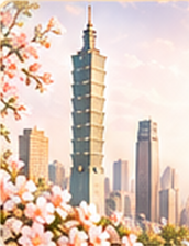 台灣地標情境示意